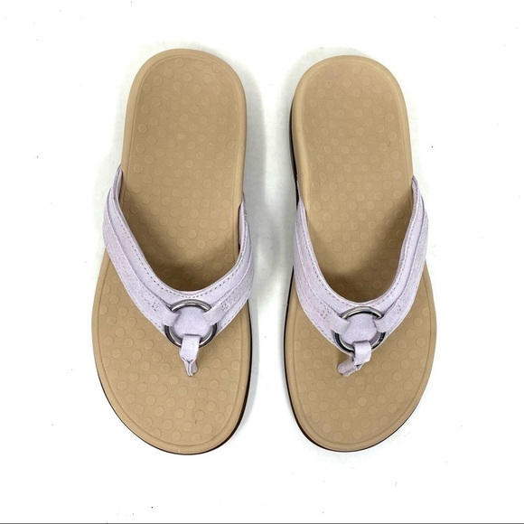 Vionic Tide Aloe flip flop sandals Lavender - Picture 5 of 8